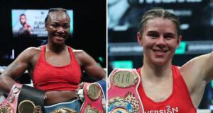 Claressa Shields will face Savannah Marshall for the undisputed middleweight crown on September 10 at the O2 Arena Photo Credit: Lawrence Lustig / BOXXER