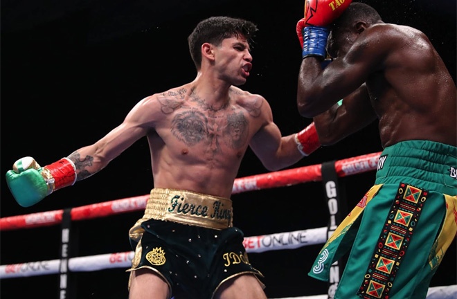 Garcia beat Tagoe on points in April Photo Credit: Tom Hogan/Golden Boy Boxing