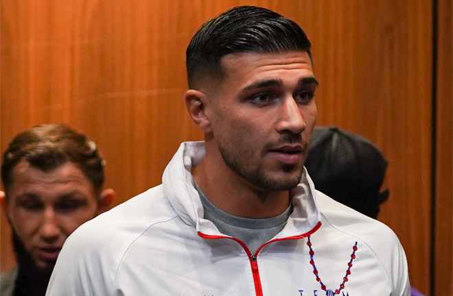 Tommy Fury was unable to fight Jake Paul after being denied entry to the USA Photo Credit: Queensberry Promotions