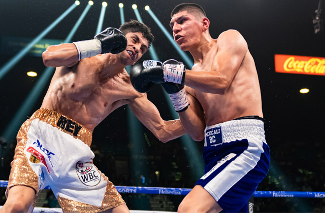 Vargas overcame Baez in November Photo Credit: Ryan Hafey / Premier Boxing Champions