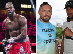 Deontay Wilder could look to face the winner of the Oleksandr Usyk vs Anthony Joshua rematch Photo Credit: Sean Michael Ham/TGB Promotions/Mark Robinson/Matchroom Boxing