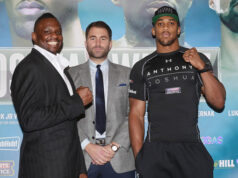 Eddie Hearn is looking to make the rematch between Anthony Joshua and Dillian Whyte in 2023 Photo Credit: Lawrence Lustig
