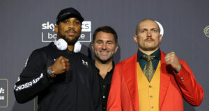 Oleksandr Usyk defends his world heavyweight title belts against Anthony Joshua in a rematch in Saudi Arabia on Saturday Photo Credit: Mark Robinson/Matchroom Boxing