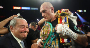 Bob Arum has dismissed a trilogy bout between Tyson Fury and Derek Chisora Photo Credit: Mikey Williams/Top Rank