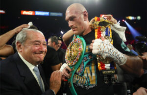 Bob Arum has dismissed a trilogy bout between Tyson Fury and Derek Chisora Photo Credit: Mikey Williams/Top Rank