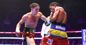 Michael Conlan returned to winning ways with a dominant victory over Miguel Marriaga in Belfast Photo Credit: Mikey Williams/Top Rank via Getty Images