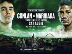 Michael Conlan meets Miguel Marriaga in Belfast on Saturday Photo Credit: Top Rank Boxing