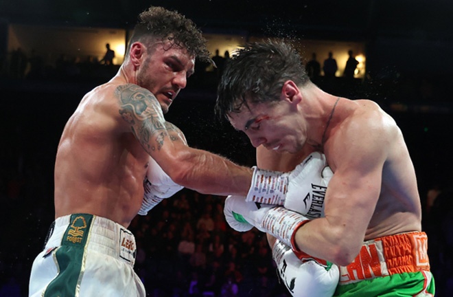 Conlan was stopped in a fight of the year contender against Wood in March Photo Credit: Mark Robinson/Matchroom Boxing