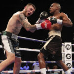 Mwakinyo stunned Eggington in two rounds in 2018 Photo Credit: Lawrence Lustig