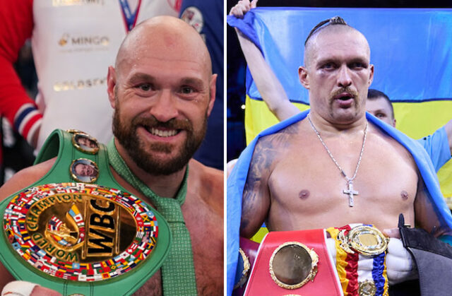 Tyson Fury and Oleksandr Usyk are on course for a December showdown Photo Credit: Queensberry Promotions/Mark Robinson/Matchroom Boxing