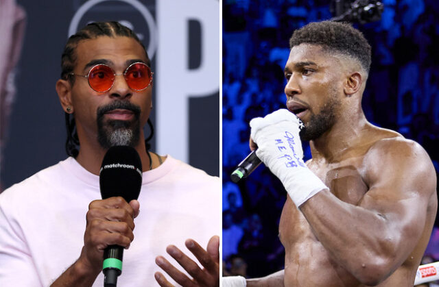 David Haye has given his support to Anthony Joshua after his outburst following his defeat to Oleksandr Usyk Photo Credit: Mark Robinson/Matchroom Boxing