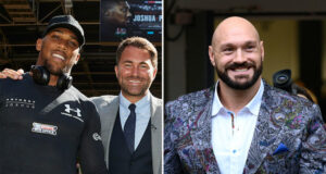 Eddie Hearn has said that Anthony Joshua is a bigger draw in boxing than Tyson Fury Photo Credit: Mark Robinson/Matchroom Boxing/Queensberry Promotions