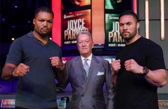 Joe Joyce believes he can stop Joseph Parker on September 24 Photo Credit: Queensberry Promotions