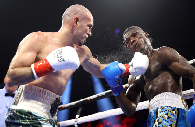 Jose Pedraza & Richard Commey Battle to Draw in Junior Welterweight Main Event. Photo Credit: Mikey Williams / Top Rank via Getty Images