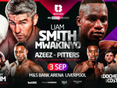 Liam Smith headlines a stacked BOXXER bill against Hassan Mwakinyo in Liverpool on Saturday Photo Credit: BOXXER