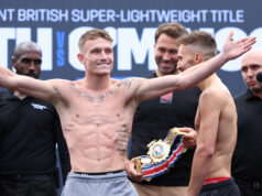 Dalton Smith believes he will become a bonafide contender at super lightweight should he beat Sam O'maison on Saturday Photo Credit: Mark Robinson/Matchroom Boxing