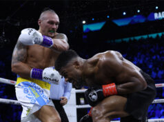 Oleksandr Usyk beat Anthony Joshua via split-decision in their rematch held in Jeddah, Saudi Arabia. Photo Credit: Matchroom Boxing.