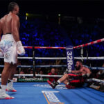 Joe Joyce knocked out Joseph Parker in the 11th round in Manchester on Saturday Photo Credit: Queensberry Promotions