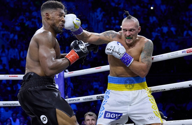 Joshua was beaten by Usyk in their rematch in August Photo Credit: Mark Robinson/Matchroom Boxing