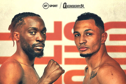 Denzel Bentley defends his British middleweight crown against Marcus Morrison at York Hall on Friday Photo Credit: Queensberry Promotions