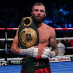 Cacace claimed the IBO super featherweight crown Photo Credit: Queensberry Promotions