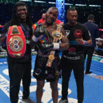 Essuman defends his British titles Commonwealth against Antwi Photo Credit: Queensberry Promotions