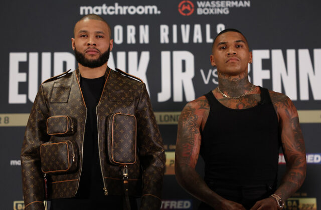 Chris Eubank Jr says Conor Benn will crumble under the weight of expectation on October 8 Photo Credit: Ian Walton/Matchroom Boxing
