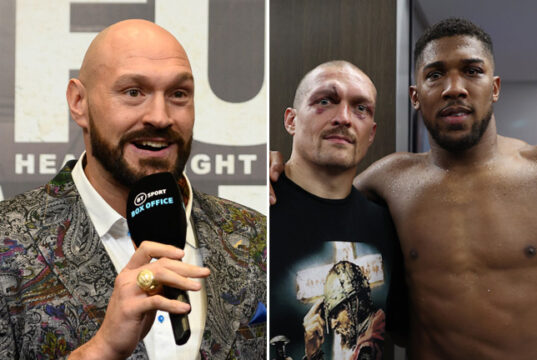 Tyson Fury says he is willing to face Anthony Joshua if a fight with Oleksandr Usyk doesn't materialise Photo Credit: Queensberry Promotions/Mark Robinson/Matchroom Boxing