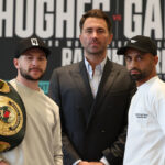 Maxi Hughes defends his IBO lightweight title against Kid Galahad in Nottingham on Saturday Photo Credit: Mark Robinson/Matchroom Boxing