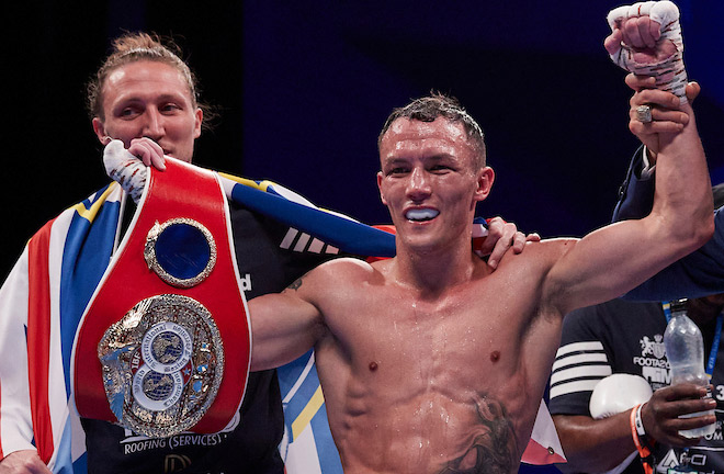 Warrington defends his IBF crown against Lopez on December 10 Photo Credit: Mark Robinson/Matchroom Boxing