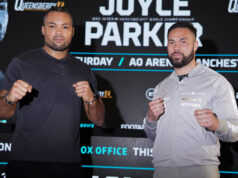 Joe Joyce faces Joseph Parker in Manchester on Saturday, live on BT Sport Box Office Photo Credit: Queensberry Promotions