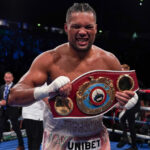 Joyce secured the WBO interim heavyweight title with victory over Parker Photo Credit: Queensberry Promotions