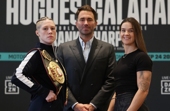 Hannah Rankin defends her WBA and IBO super welterweight crowns against Terri Harper Photo Credit: Mark Robinson/Matchroom Boxing