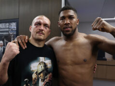 Oleksandr Usyk and Anthony Joshua now train out of the same gym Photo Credit: Mark Robinson/Matchroom Boxing
