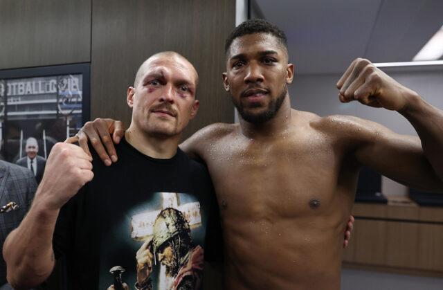 Oleksandr Usyk is not ruling out a third meeting with Anthony Joshua Photo Credit: Mark Robinson/Matchroom Boxing