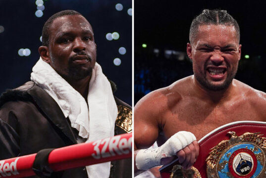 Dillian Whyte says he is capable of knocking out any heavyweight including Joe Joyce Photo Credit: Queensberry Promotions