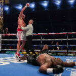 Whyte was brutally stopped by Fury Photo Credit: Queensberry Promotions