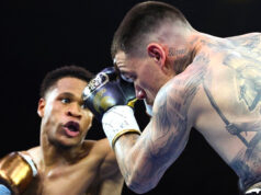 Devin Haney put on another masterclass down under against George Kambosos Jr as he retains his undisputed lightweight titles. Photo Credit: Top Rank Boxing.