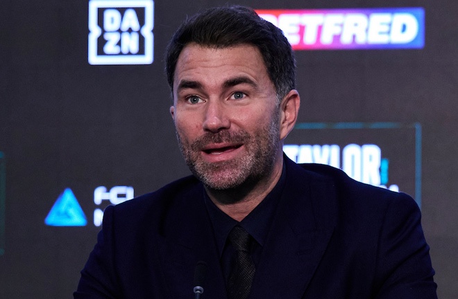 Hearn said Fury's public deadlines contributed to the fight collapsing Photo Credit: Mark Robinson/Matchroom Boxing