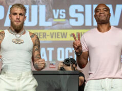 Jake Paul faces former UFC star Anderson Silva in Arizona on Saturday Photo Credit: Esther Lin/SHOWTIME