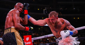 Jake Paul dropped Anderson Silva along the way to claiming a unanimous decision victory to move 6-0 against the former MMA champion.