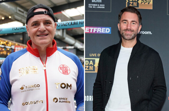 John Fury says Eddie Hearn is to blame for the collapse of Tyson Fury vs Anthony Joshua Photo Credit: Queensberry Promotions/Mark Robinson/Matchroom Boxing