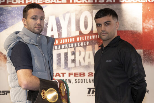 Josh Taylor and Jack Catterall are reportedly set to rematch in February Photo Credit: Lawrence Lustig/BOXXER
