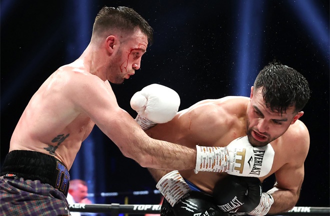 Taylor controversially beat Catterall by split decision last February Photo Credit: Mikey Williams / Top Rank via Getty Images