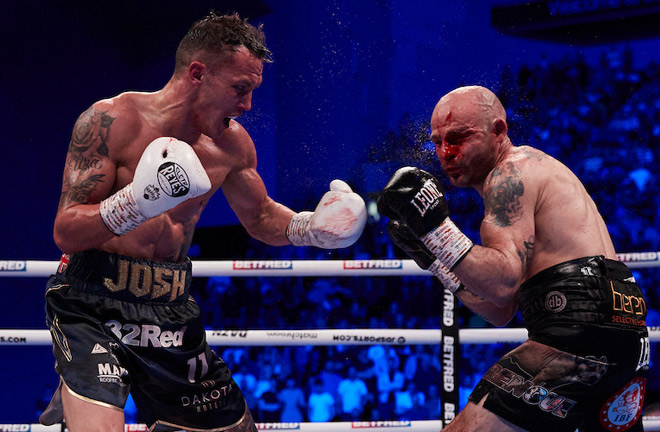 Martinez lost his IBF world title to Warrington in March Photo Credit: Mark Robinson/Matchroom Boxing