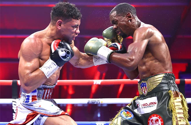 Ortiz overcame Herring in May Photo Credit: Mikey Williams / Top Rank via Getty Images