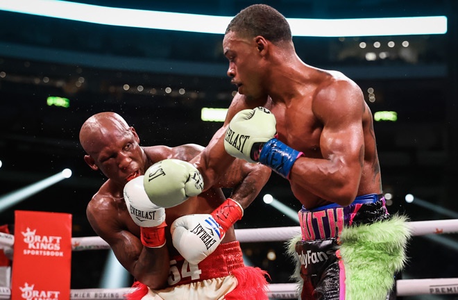 Spence stopped Ugas in April Photo Credit: Amanda Westcott/SHOWTIME