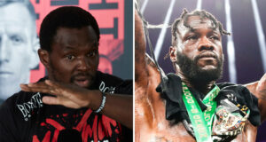 Dillian Whyte says Deontay Wilder is not keen on fighting him Photo Credit: Mark Robinson/Matchroom Boxing/Stephanie Trapp/TGB Promotions