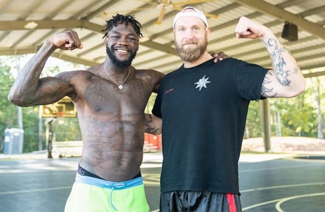 Wilder and Helenius sparred each other last year Photo Credit: Photo Credit: Ryan Hafey / Premier Boxing Champions