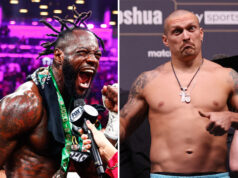 Deontay Wilder says he will reach out to Oleksandr Usyk, but questions whether he'll face him Photo Credit: Stephanie Trapp/TGB Promotions/Ian Walton/Matchroom Boxing